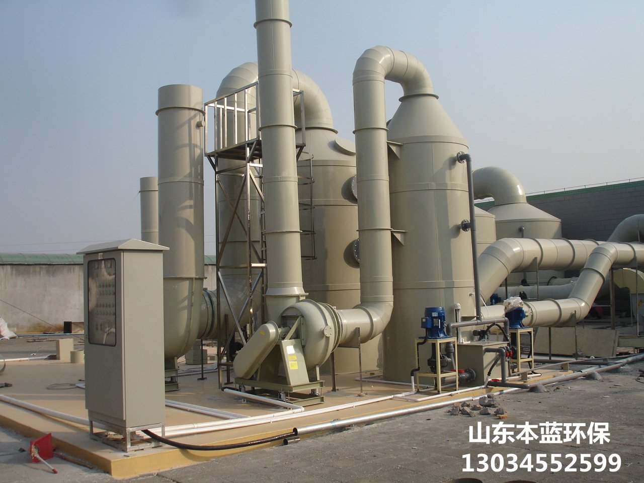 噴漆廠房廢氣處理設備